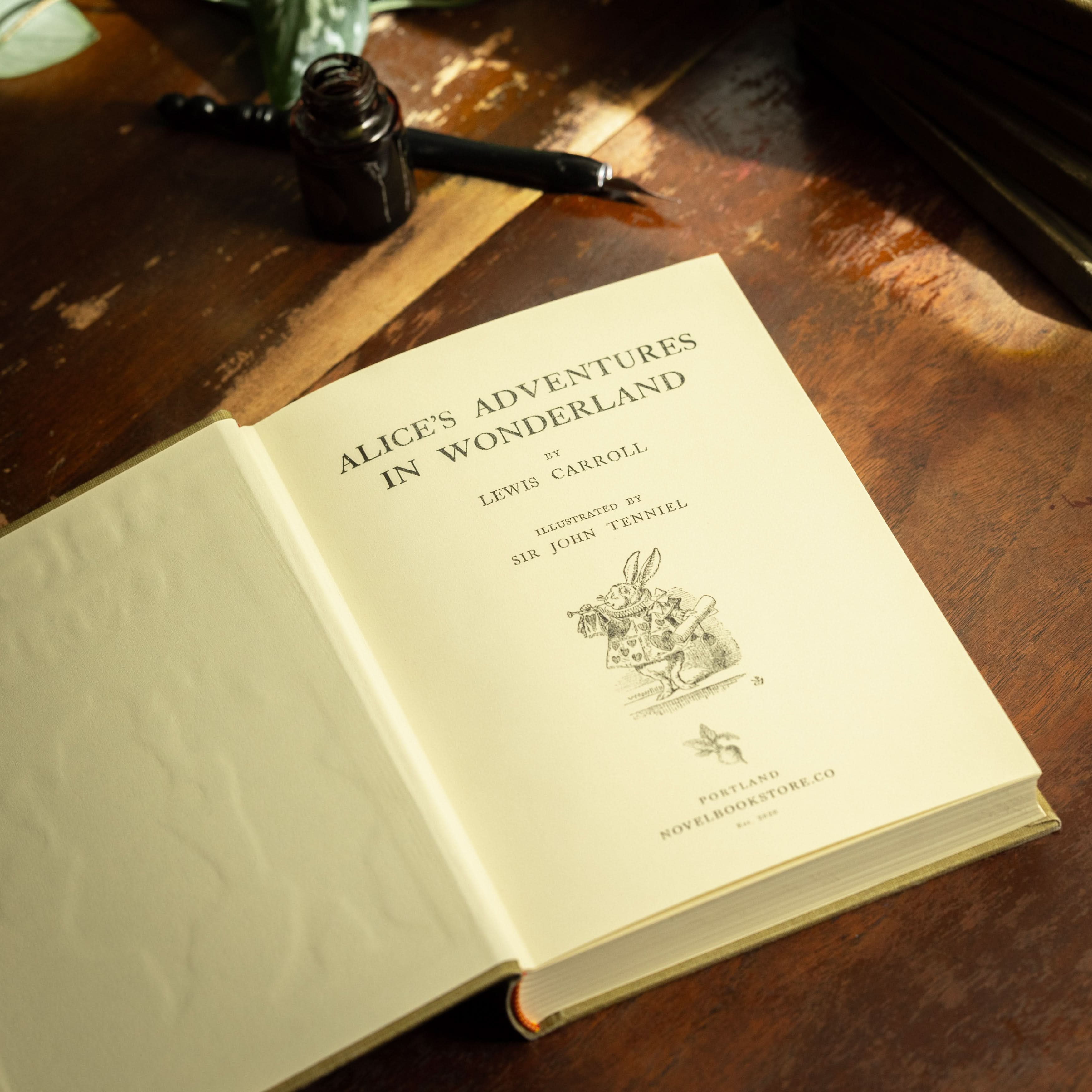 Image of *Alice in Wonderland' Lewis Carroll 1865 Book Journal - Novelbookstore.co
