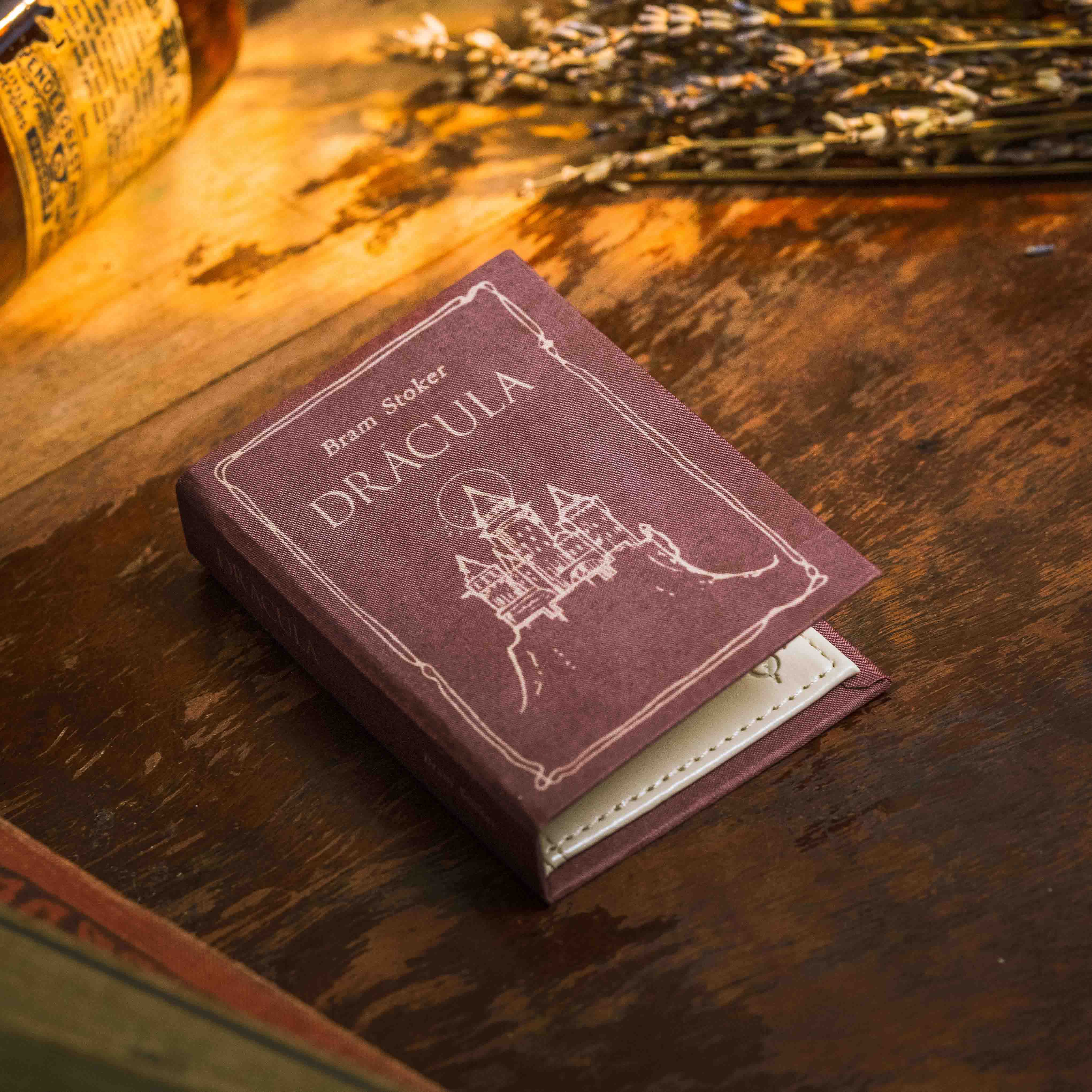Image of Dracula by Bram Stoker 1897 Book Wallet - Novelbookstore.co