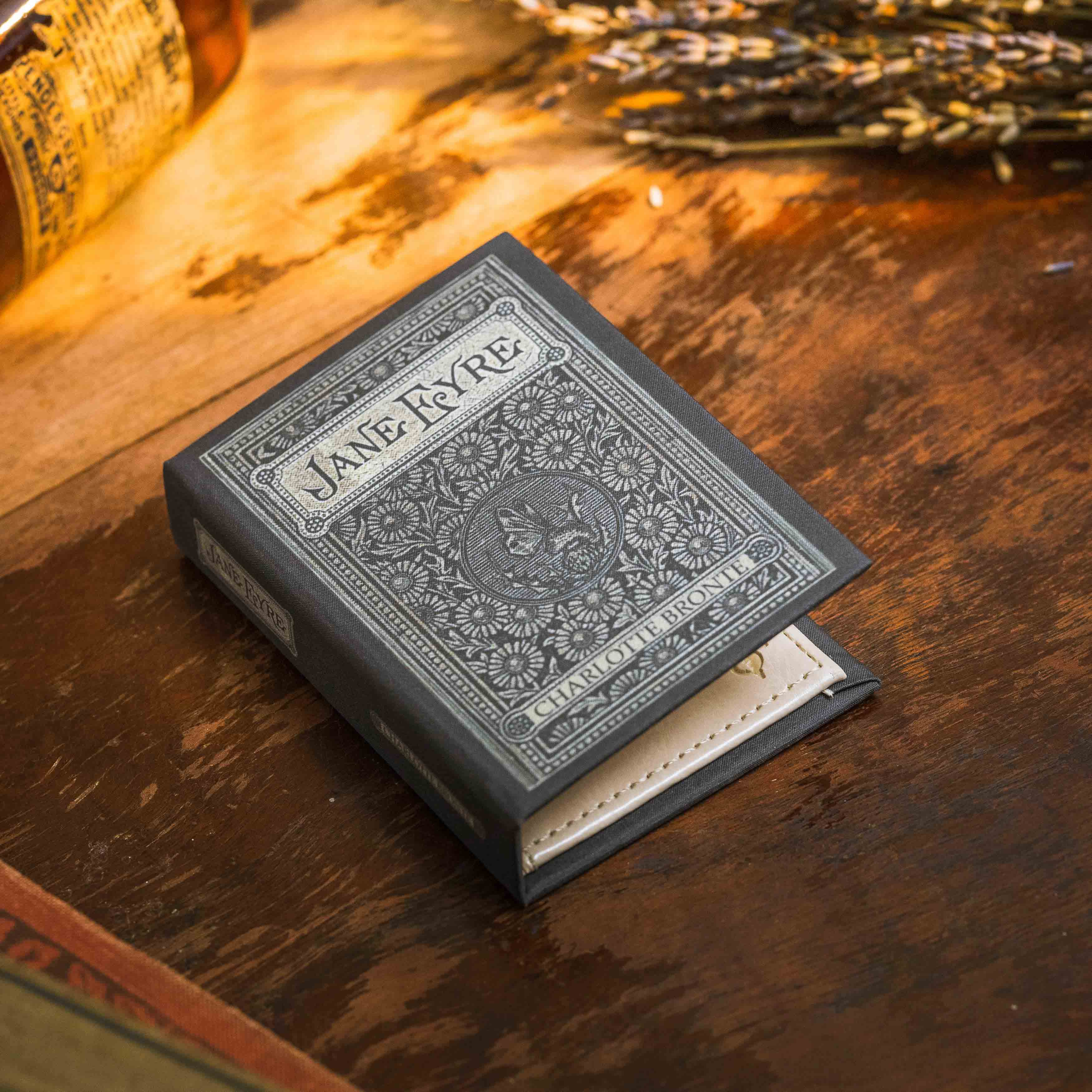 Image of Jane Eyre by Charlotte Brontë 1847 Book Wallet - Novelbookstore.co