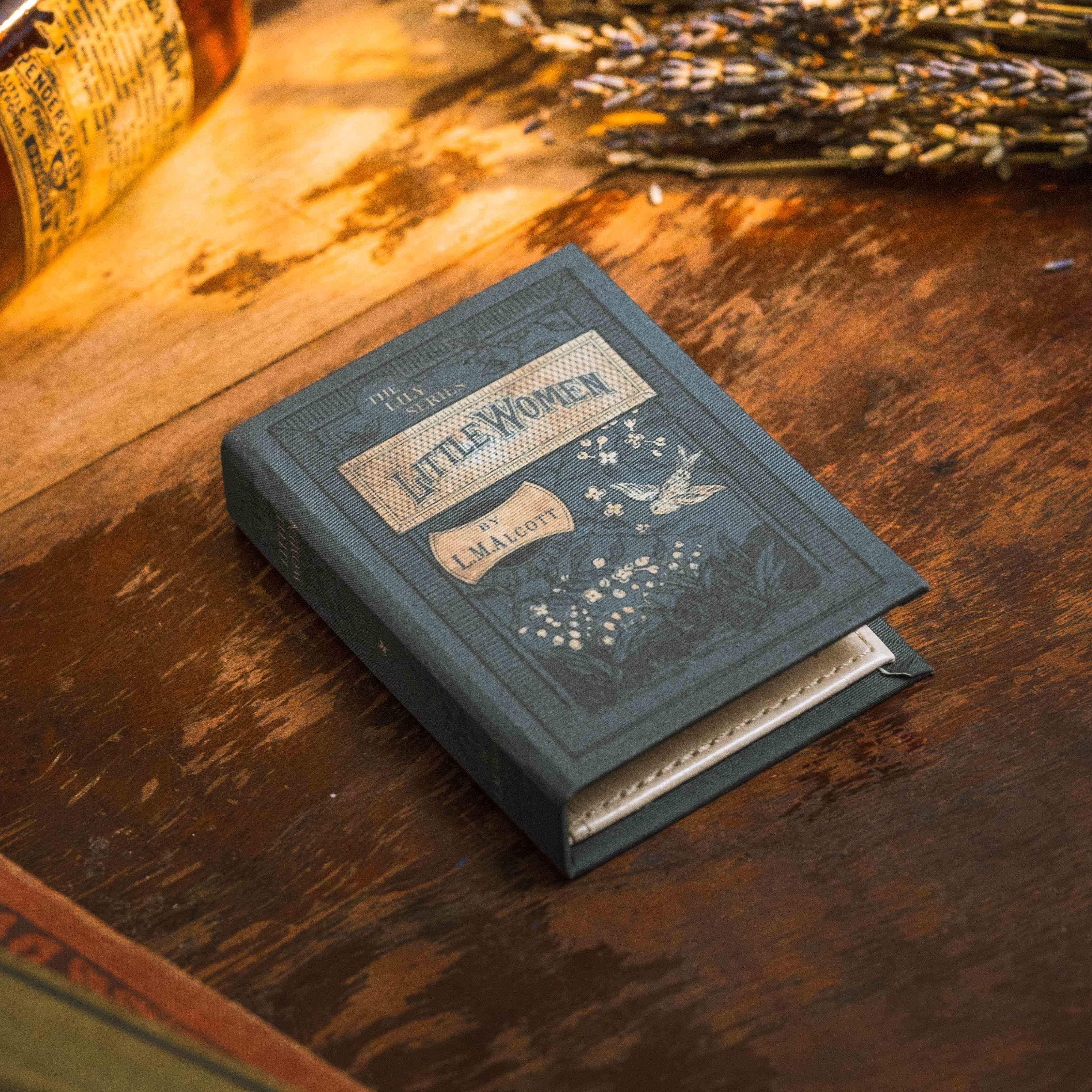 Image of Little Women (Navy) by Louisa May Alcott 1868  Book Wallet - Novelbookstore.co
