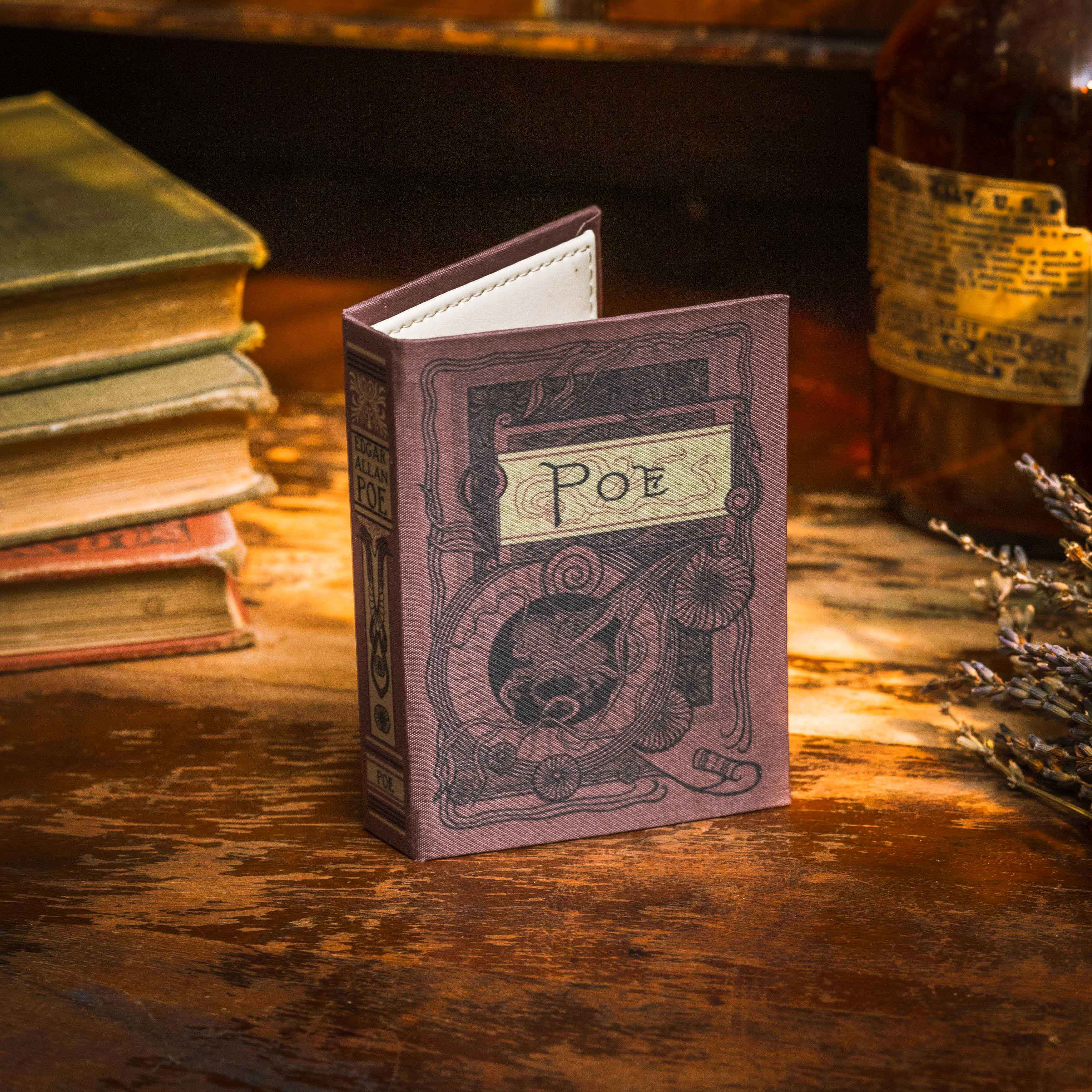 Image of The Complete Poetical Works of Edgar Allan Poe 1884 edition Book Wallet - Novelbookstore.co