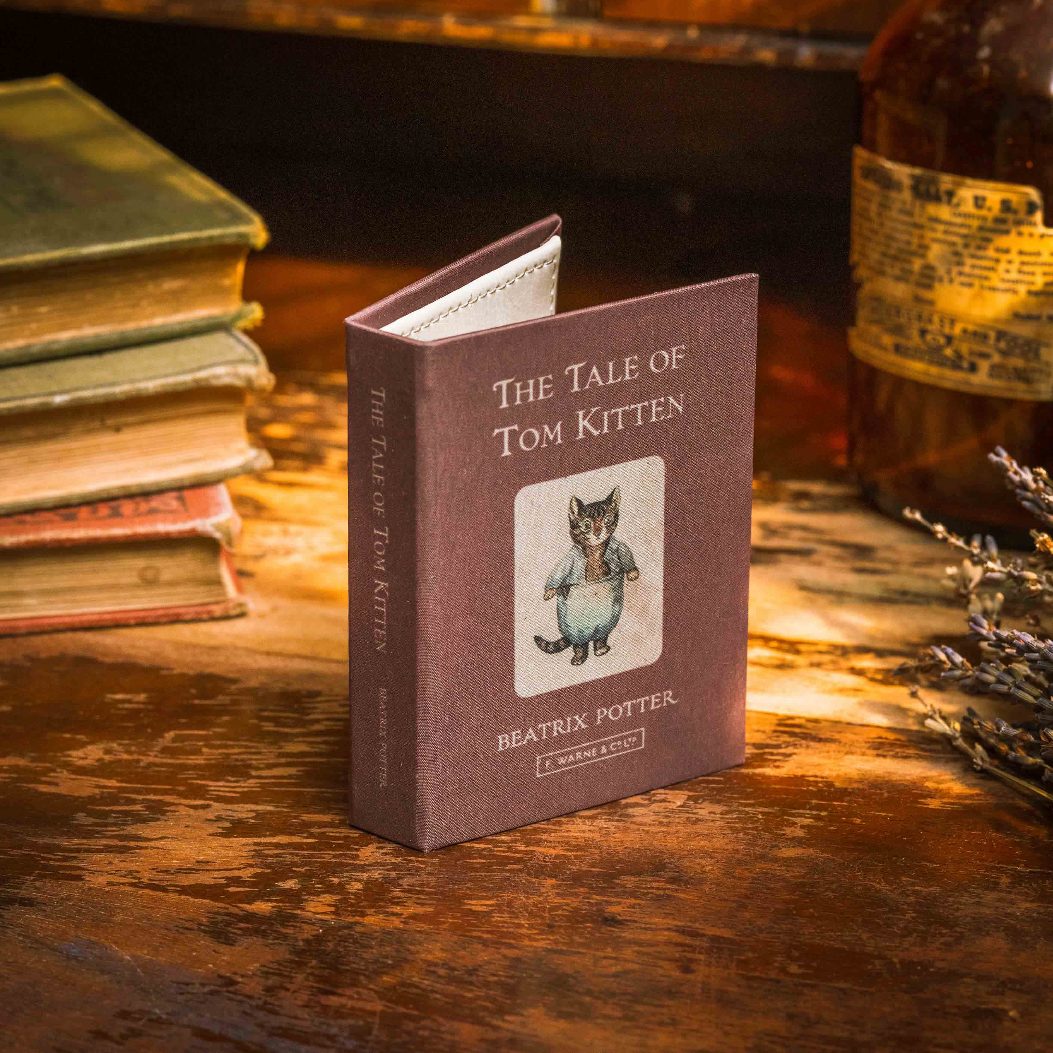 Image of The Tale of Tom Kitten by Beatrix Potter 1907 Book Wallet - Novelbookstore.co