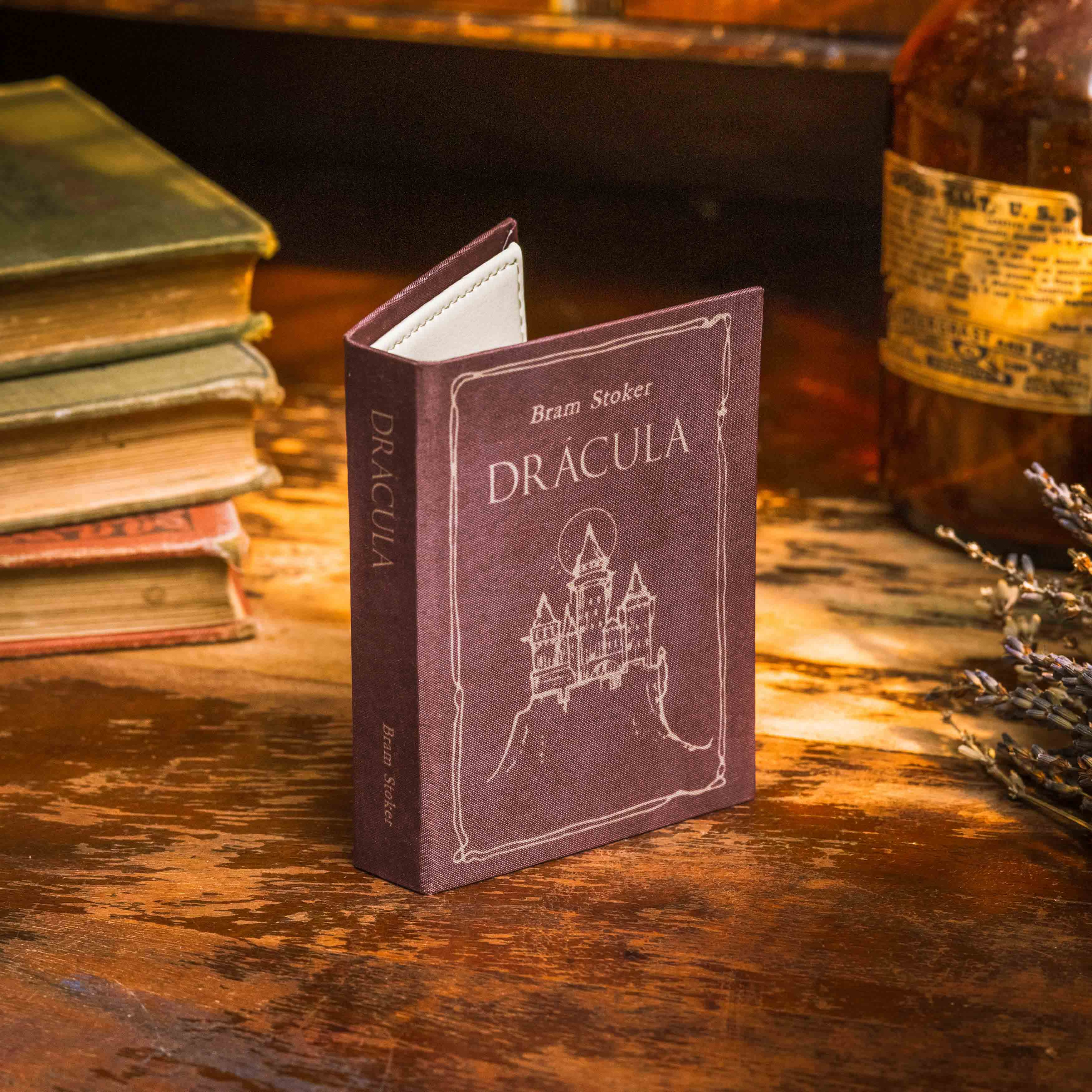 Image of Dracula by Bram Stoker 1897 Book Wallet - Novelbookstore.co