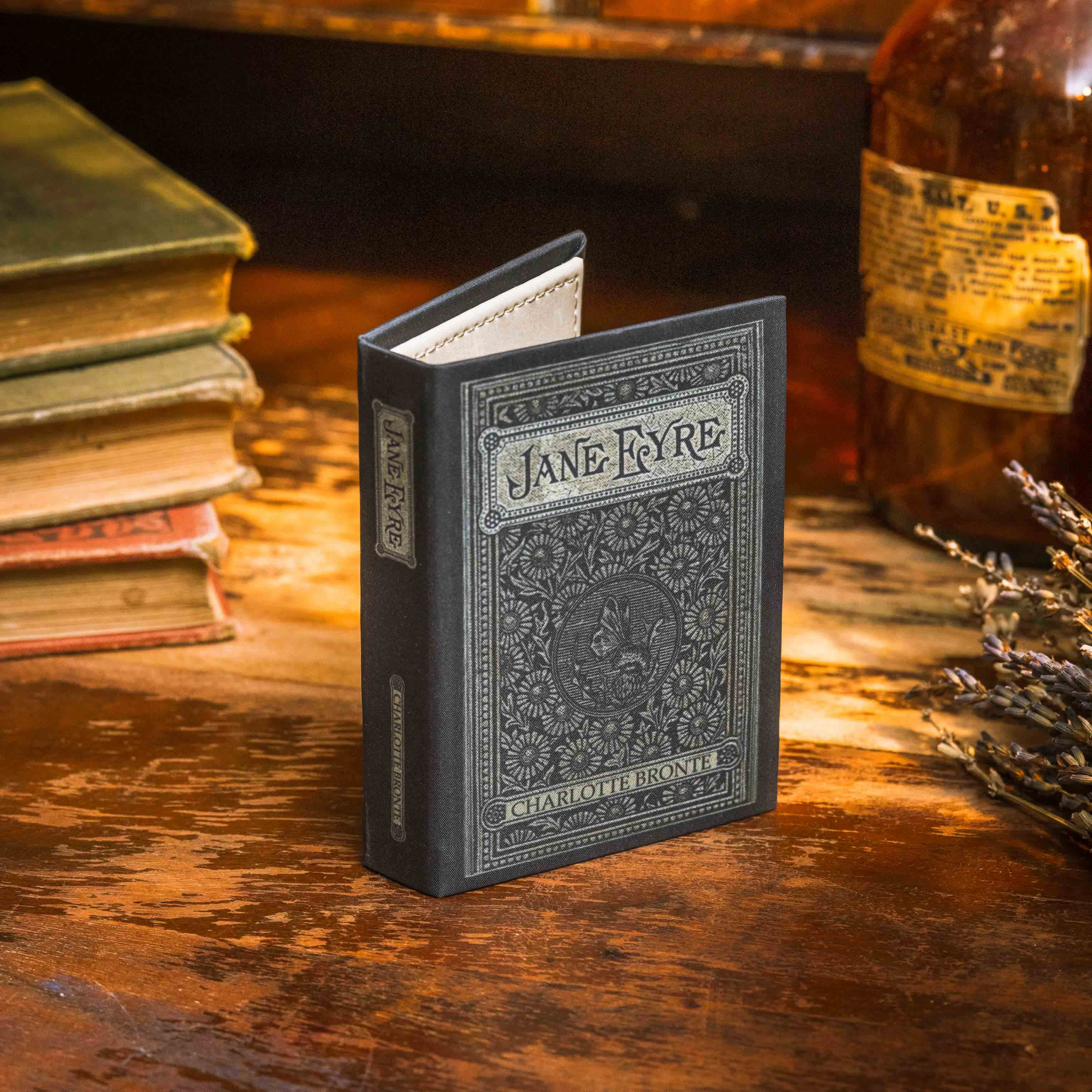 Image of Jane Eyre by Charlotte Brontë 1847 Book Wallet - Novelbookstore.co