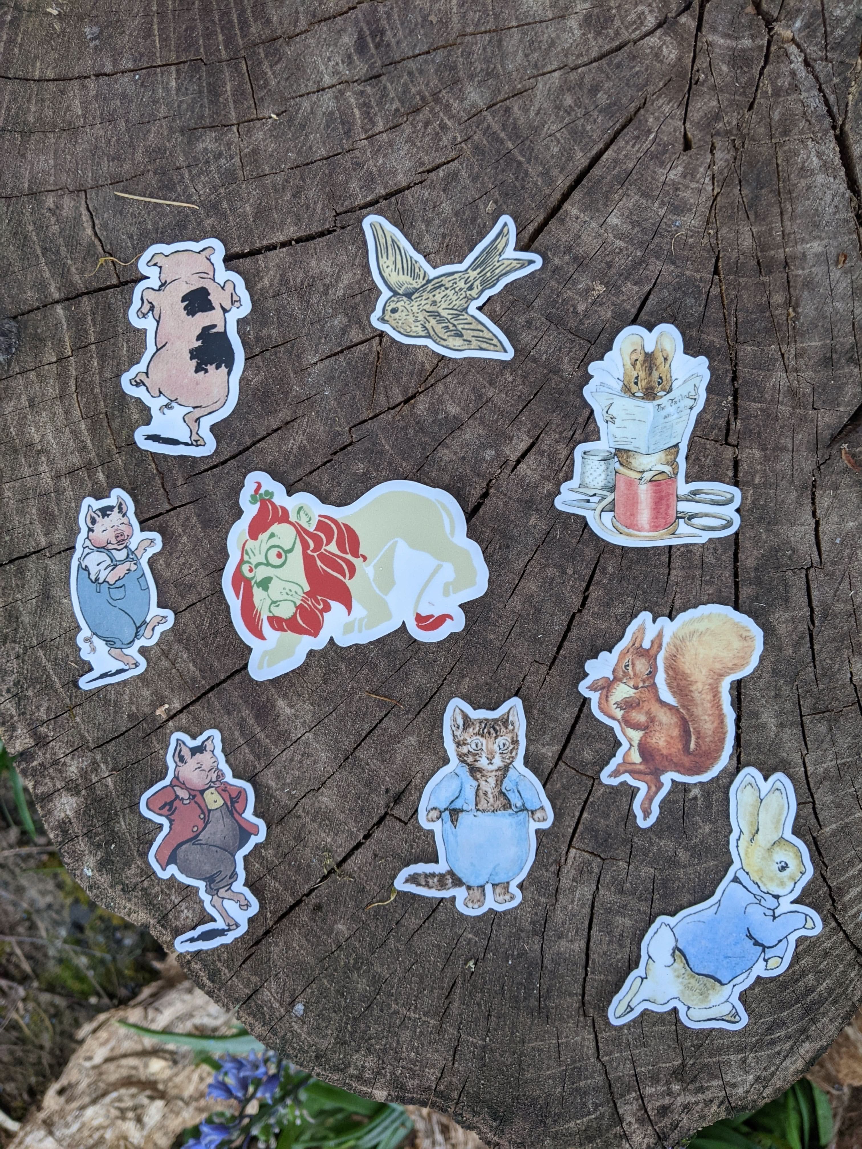 Image of Sticker - Squirrel Nutkin - Novelbookstore.co