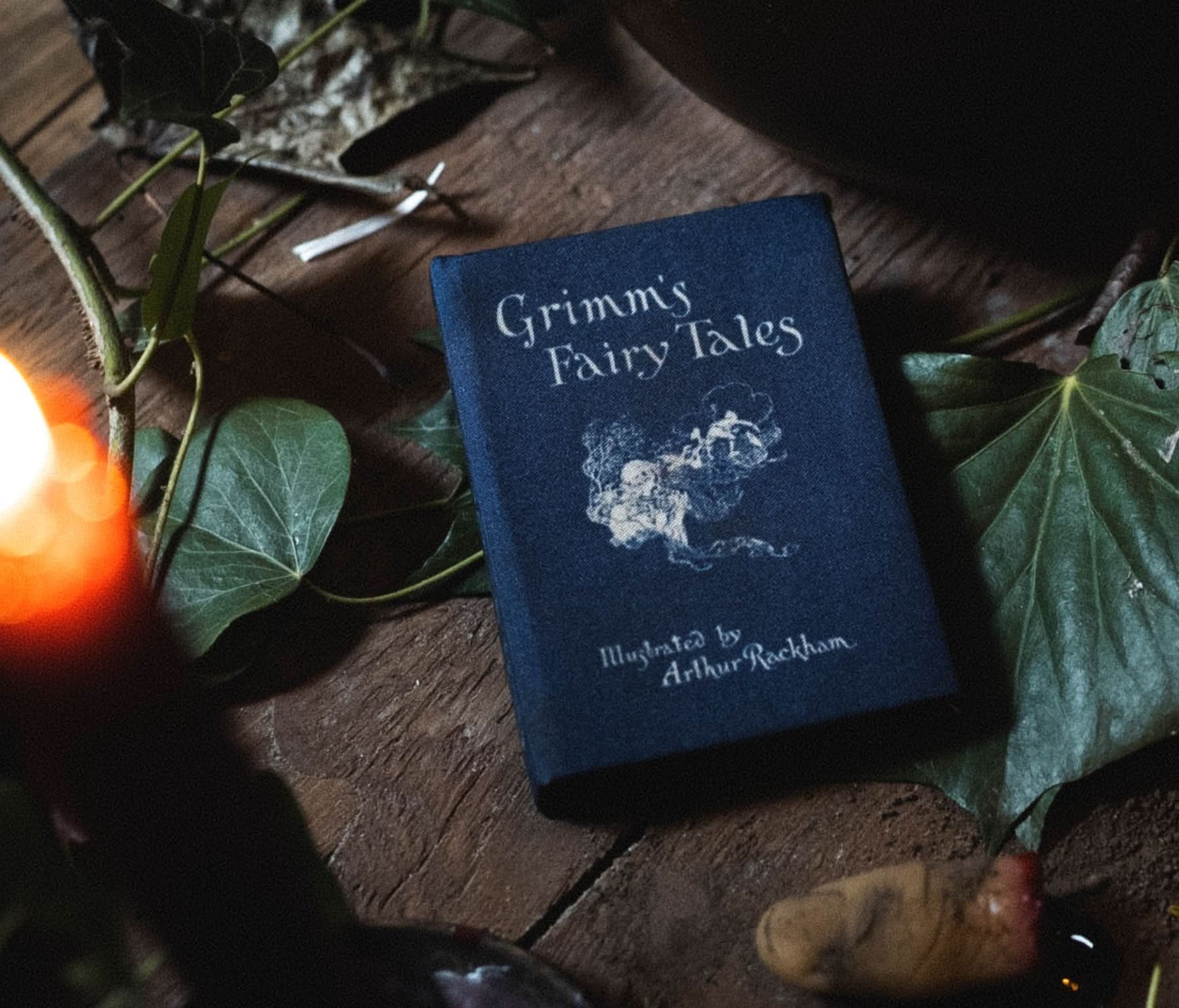 Image of Grimm’s Fairy Tales by Jacob & Wilhelm Grimm 1812 Book Wallet - Novelbookstore.co