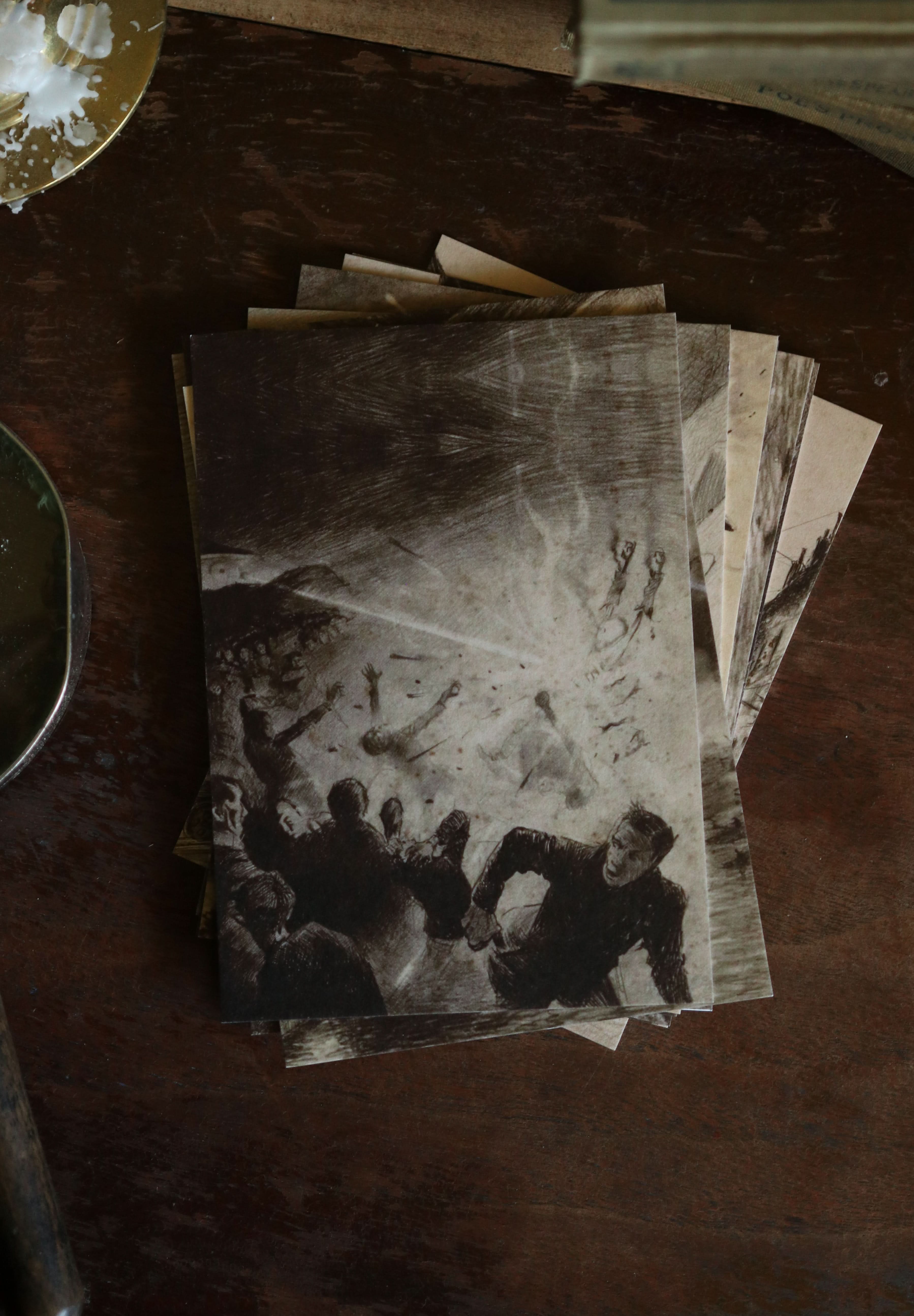 Image of The War of the Worlds Collection - Notecard / Stationery / Art - 10 Count. - Novelbookstore.co