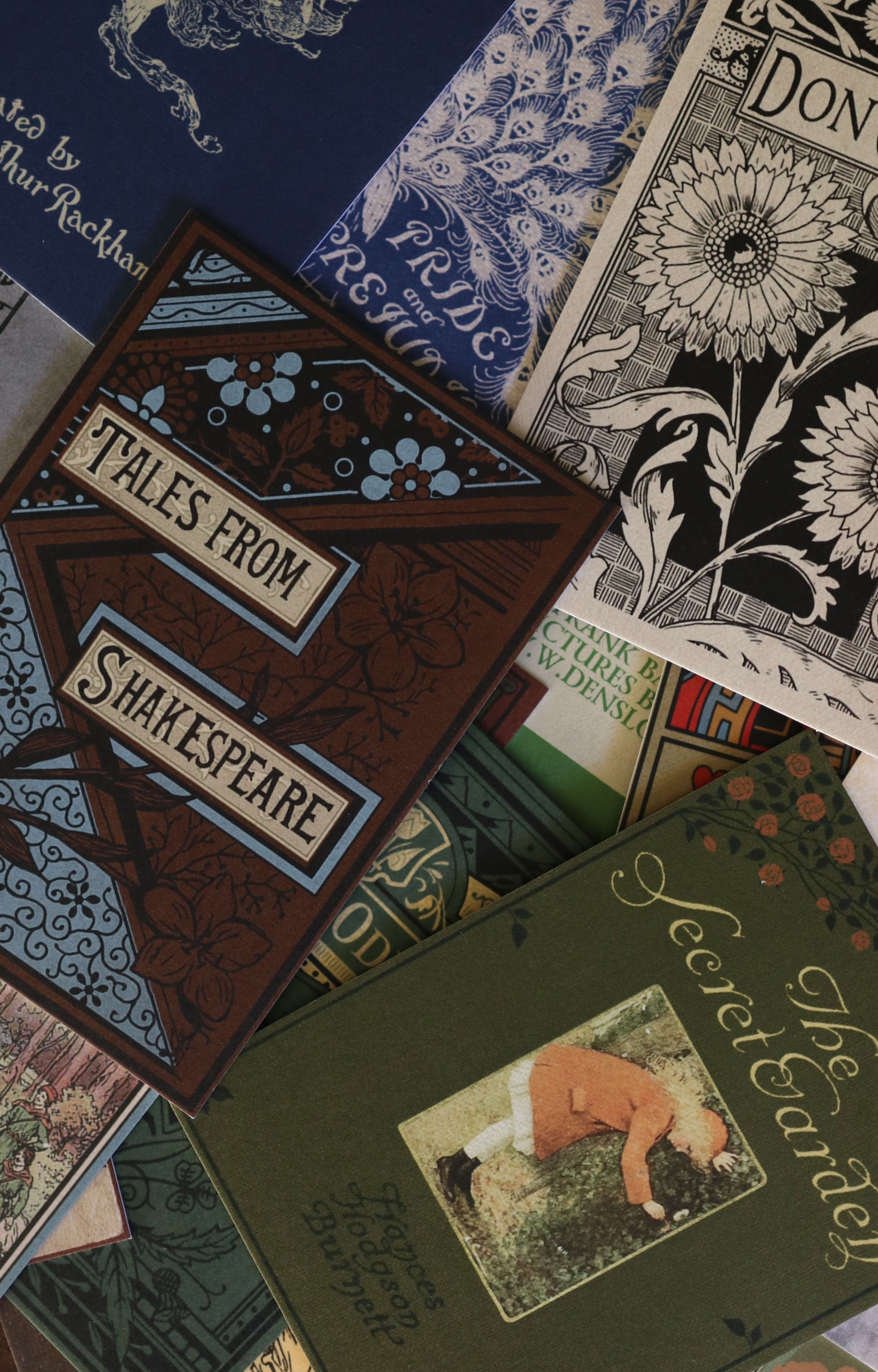 Image of The Book Cover Collection -  Notecards / Stationery / Art - 10 Count. - Novelbookstore.co