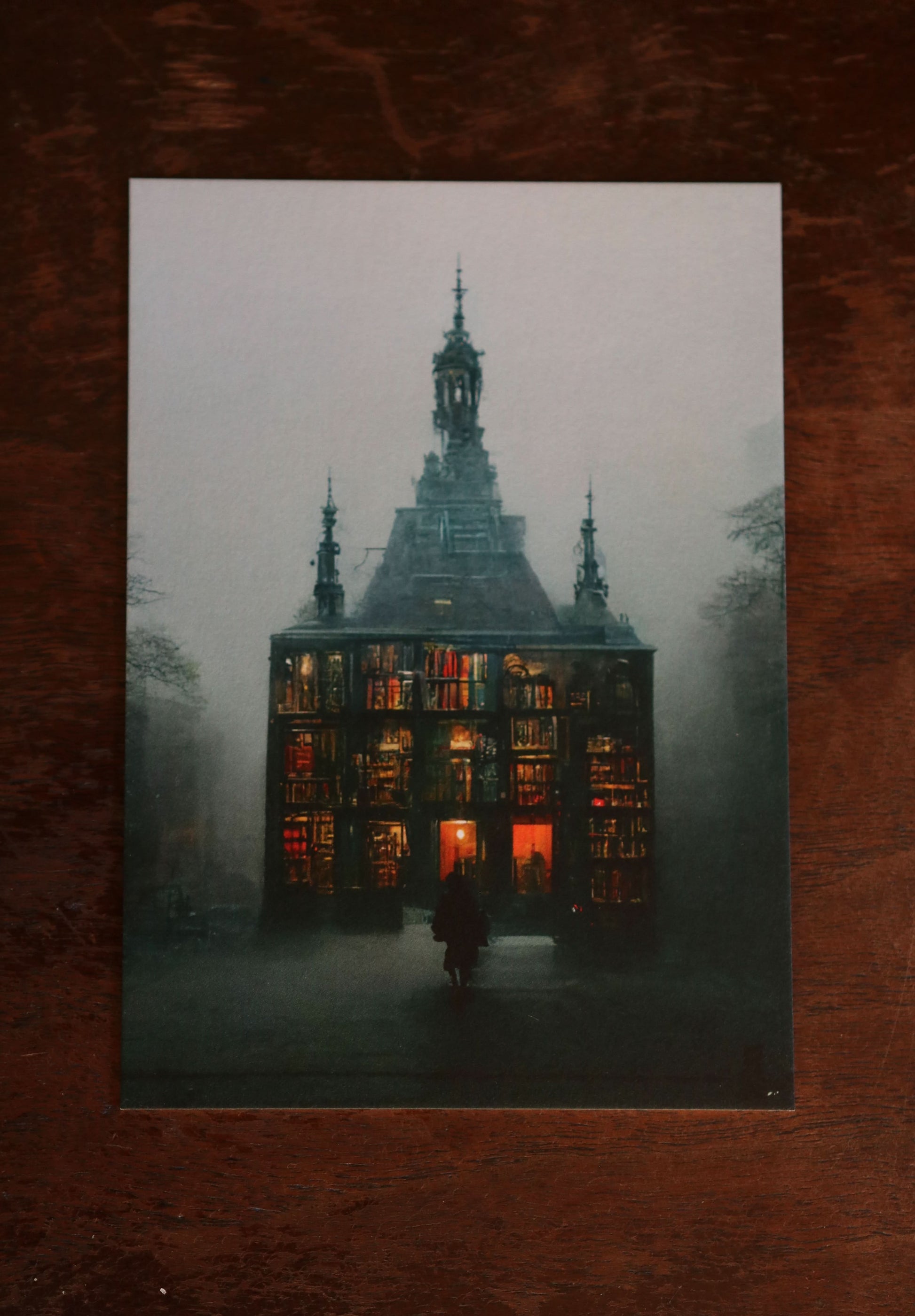 The Cottage/Library Collection - Notecard / Stationery / Art - 10 Count. - Novelbookstore.co