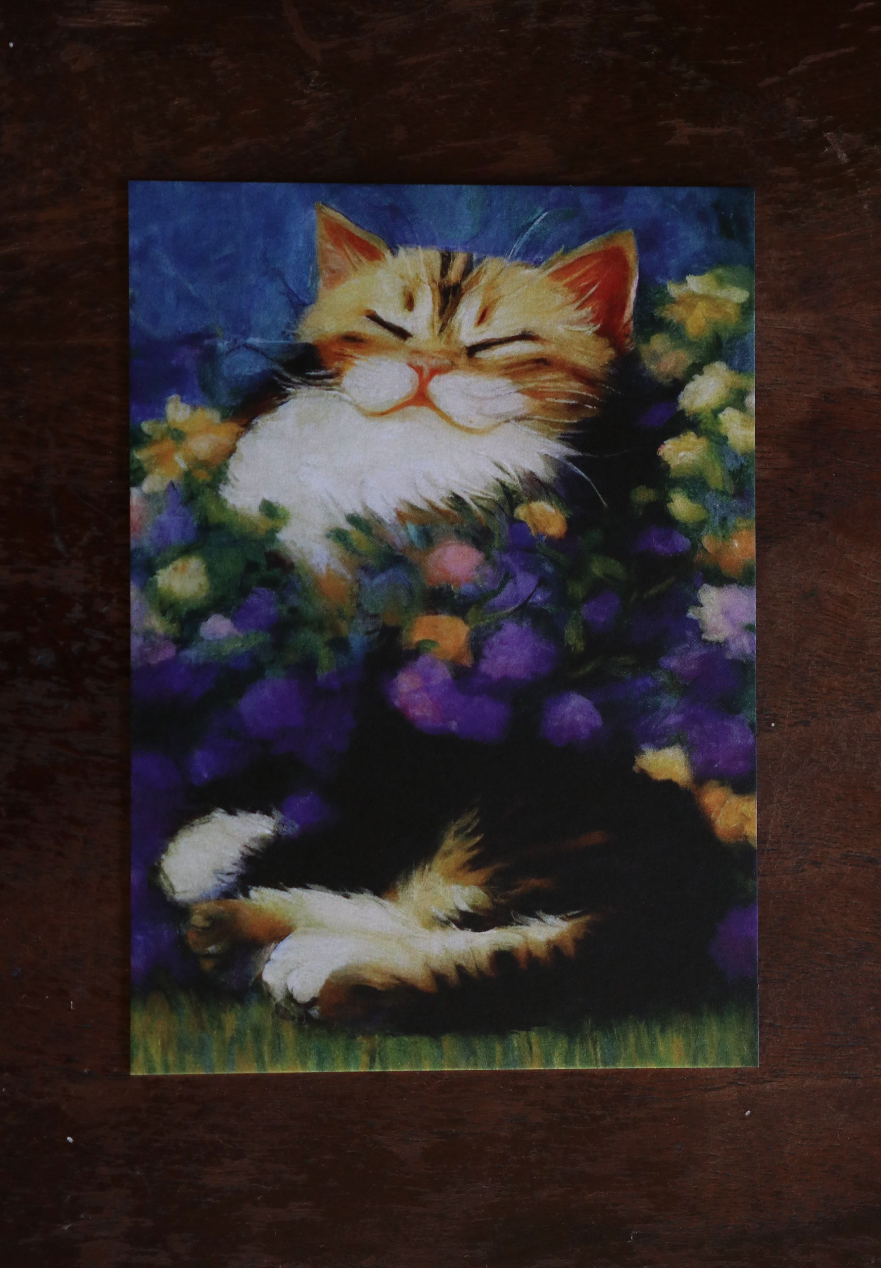 Image of Cats, Kitties, Meows - Notecard / Stationery / Art - 10 Count. - Novelbookstore.co