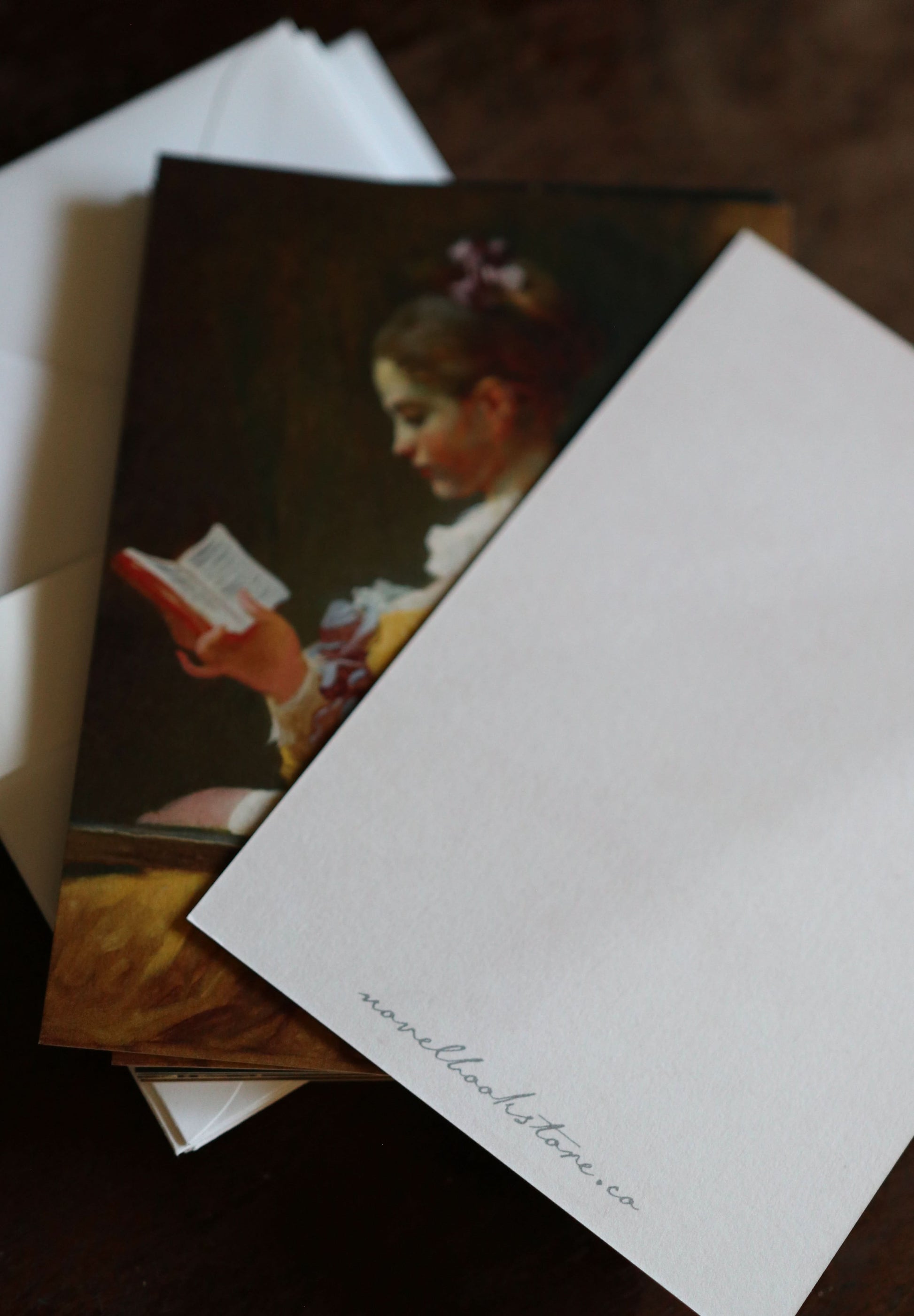 Bookish Classic Art - Notecard / Stationery / Art - 10 Count. - Novelbookstore.co