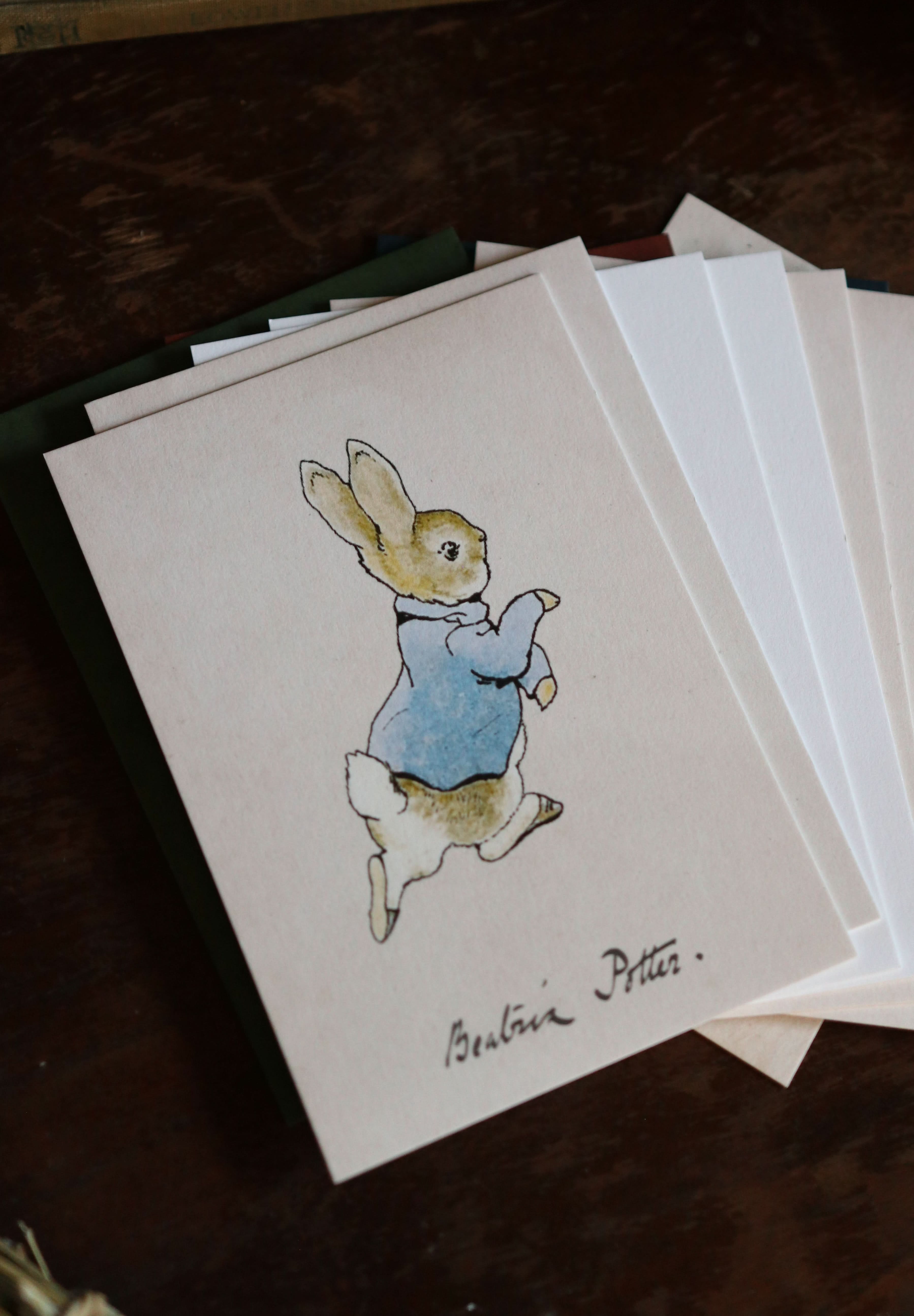 Image of Beatrix Potter - Notecard / Stationery / Art - 10 Count. - Novelbookstore.co