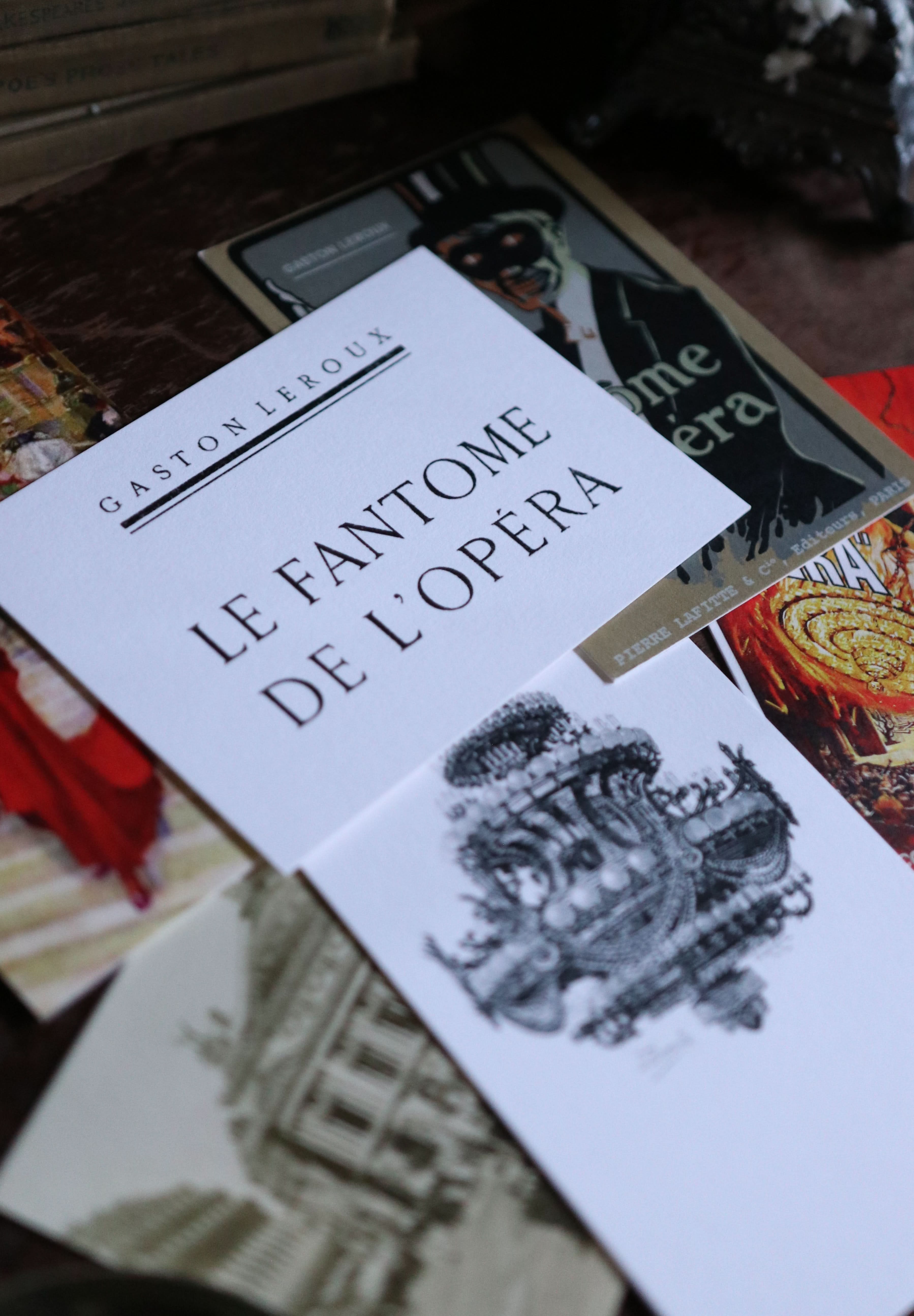 Image of The Phantom Collection -  Notecard / Stationery / Art - 10 Count. - Novelbookstore.co