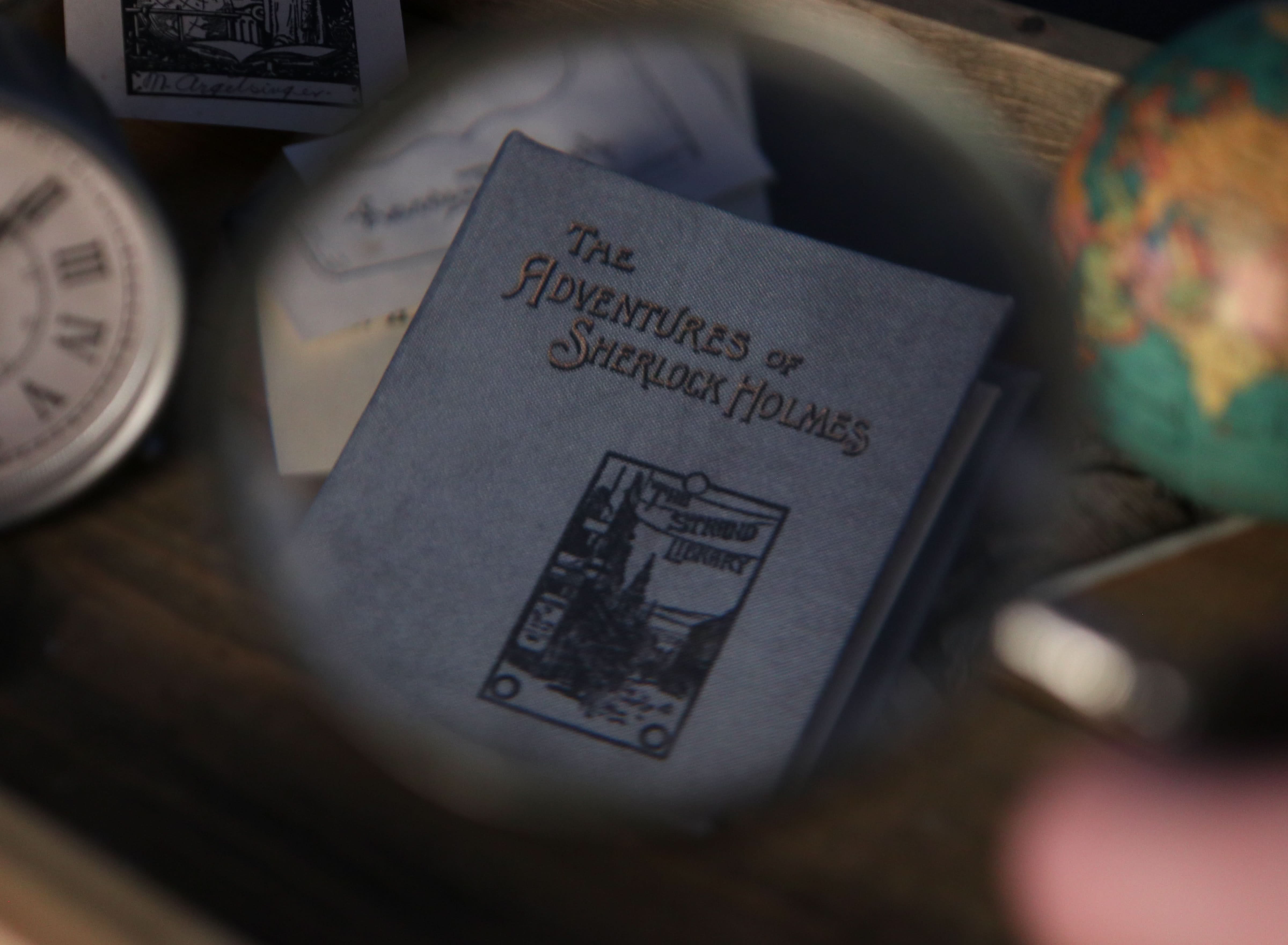 Image of The Adventures Sherlock Holmes by Arthur Conan Doyle 1892 Book Wallet - Novelbookstore.co