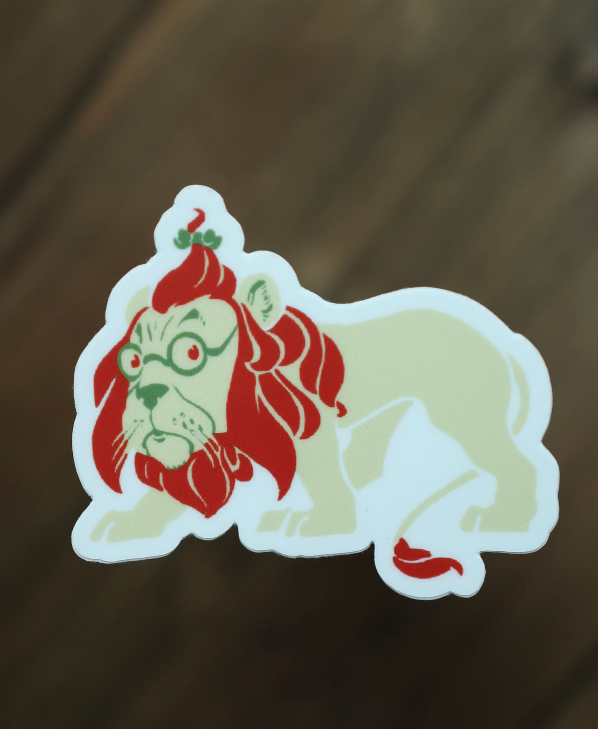 Sticker - Cowardly Lion - Novelbookstore.co
