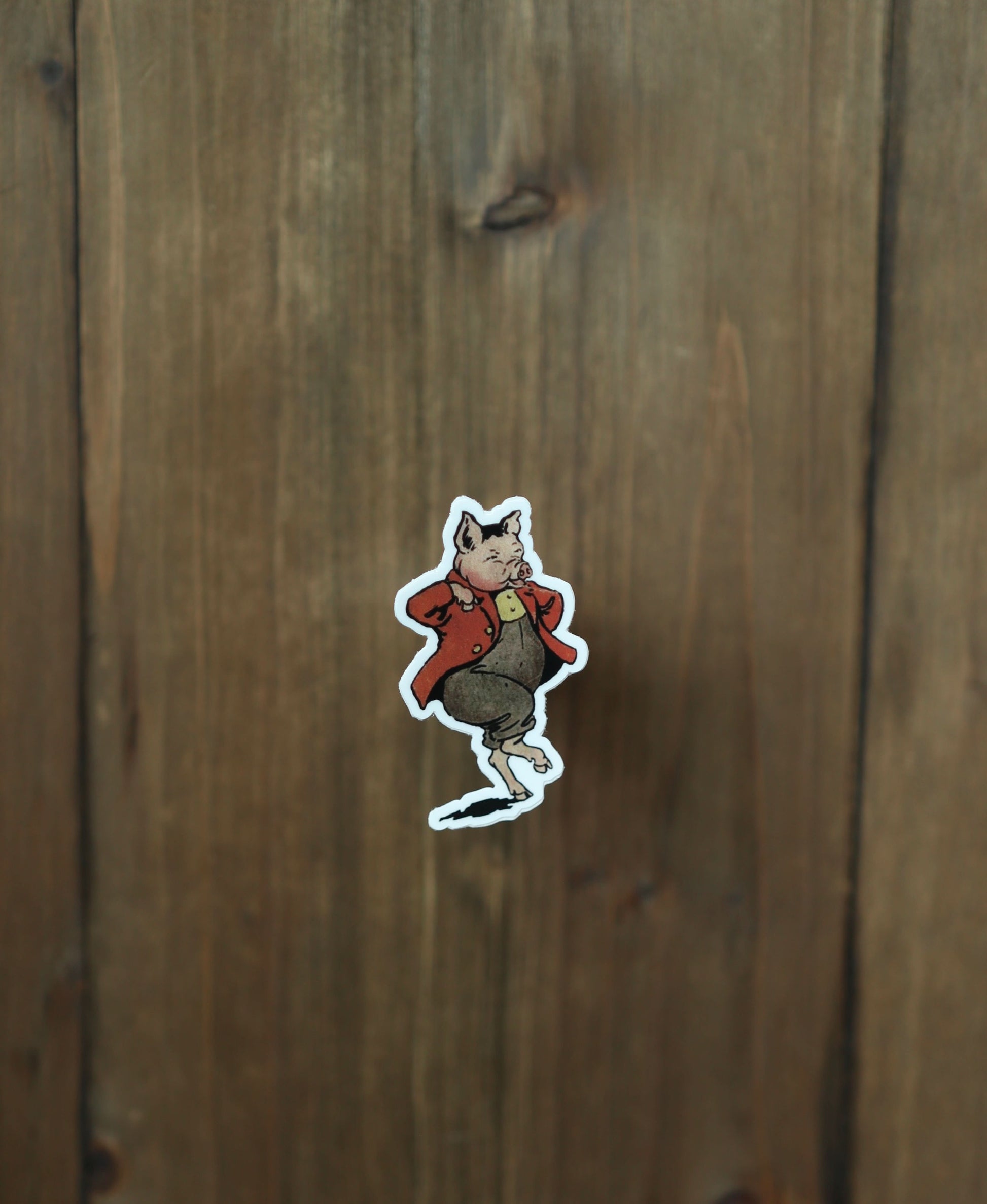 Sticker - The Brick Pig - Novelbookstore.co