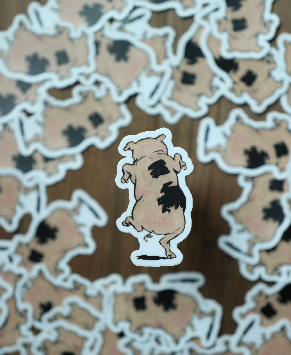 Sticker -  The Straw Pig - Novelbookstore.co
