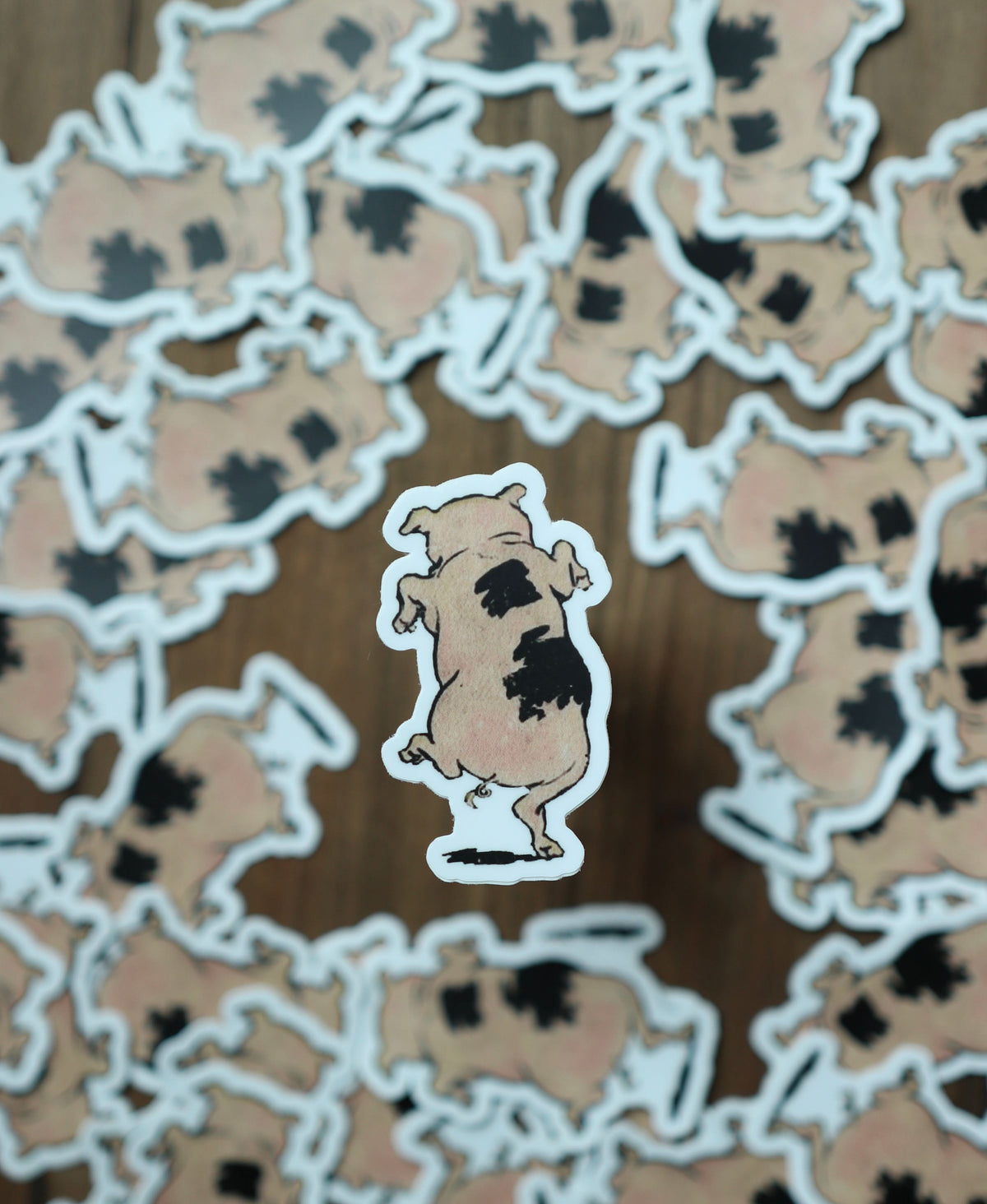 Sticker -  The Straw Pig - Novelbookstore.co