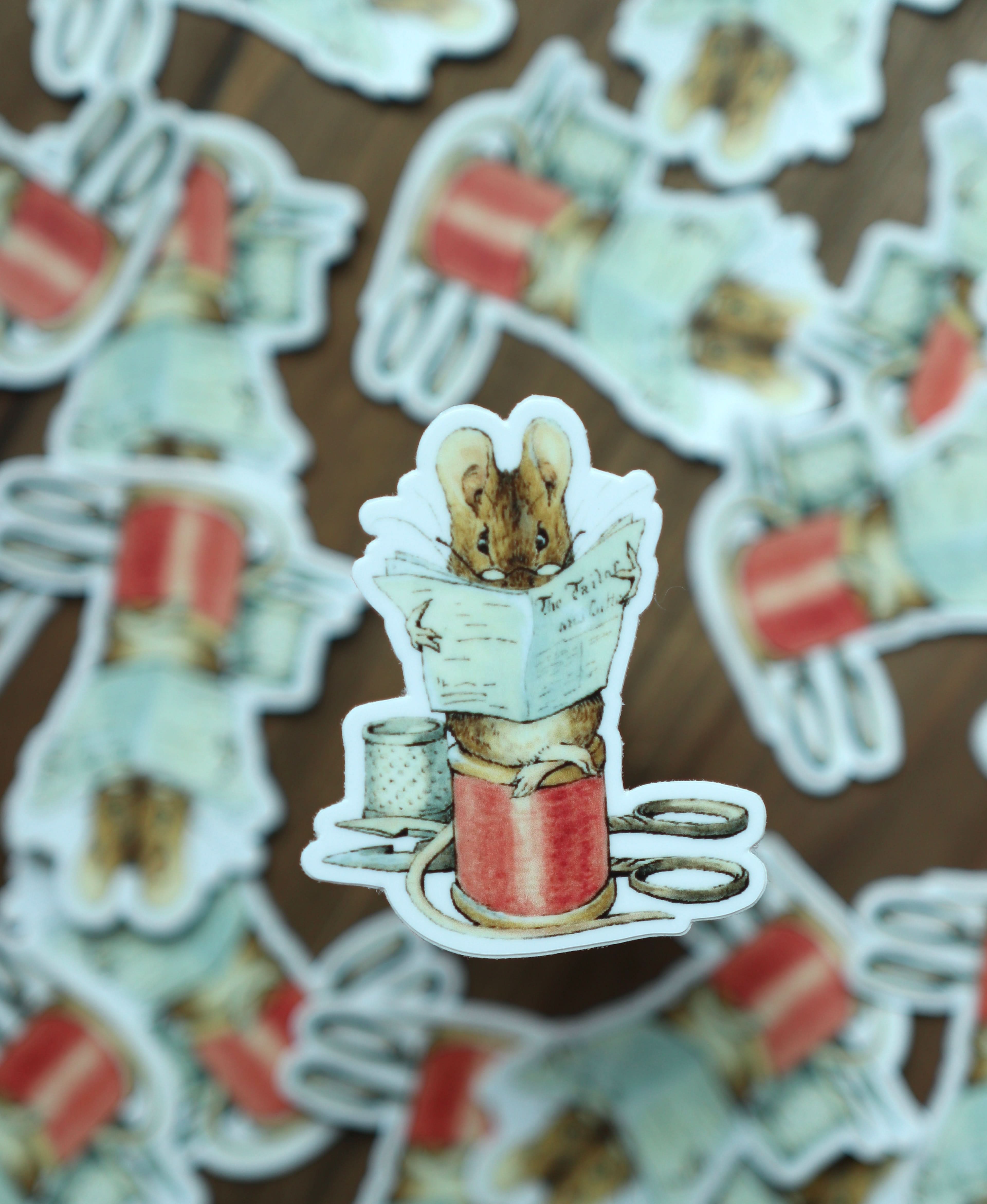 Image of Sticker - Tailor of Gloucester - Novelbookstore.co